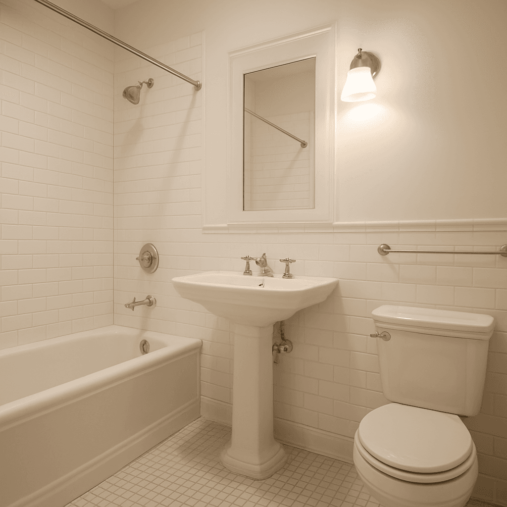 Renovation salle de bain contemporaine